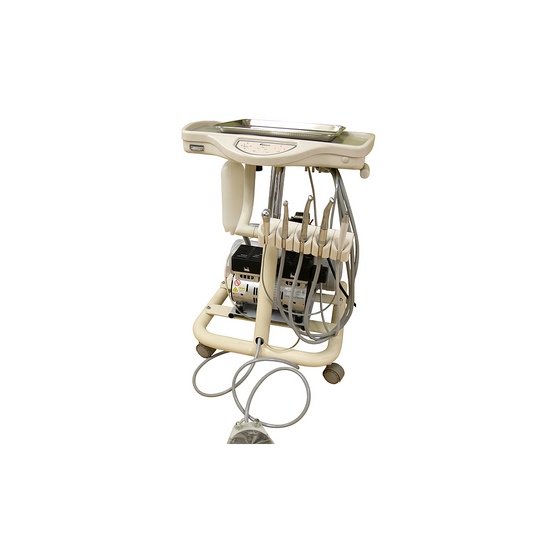 Flight Dental Systems Portable Mobile Cart with Integrated Compressor