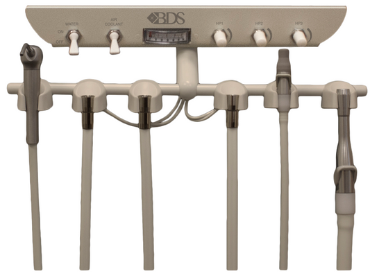 Beaverstate 3 Handpiece Automatic Rear-Delivery Unit - Beneath Shelf Mount Control Head