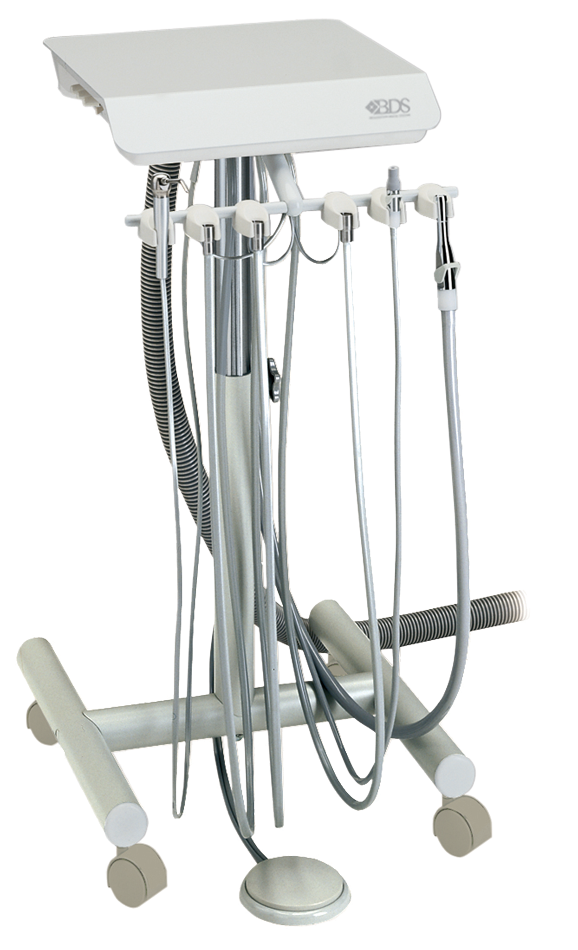 Beaverstate S-4150 Three Handpiece Doctor's Cart with Vacuum