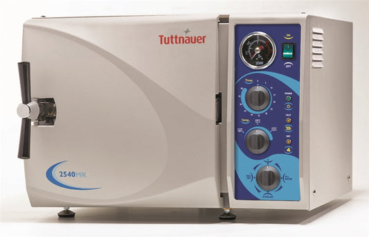 Refurbished Tuttnauer 2540MK Manual Kwiklave Autoclave, Current Model