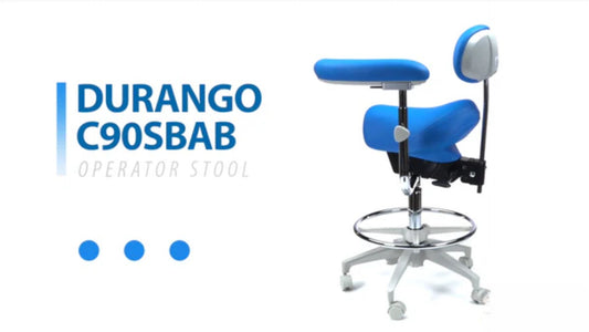 Western Saddle Assistant seating with Backrest