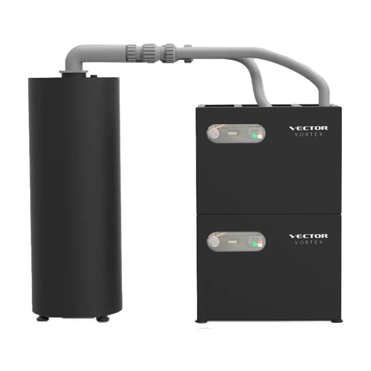 Vector Vortex Dry Vacuum (Up to 15 Users) - install included.