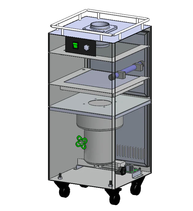 Vector Vortex™ Extra-Oral Aerosol Capture System (Most Powerful Unit Available)